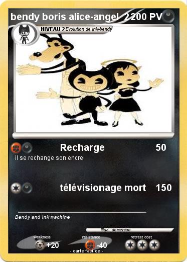Pokemon bendy boris alice-angel  2