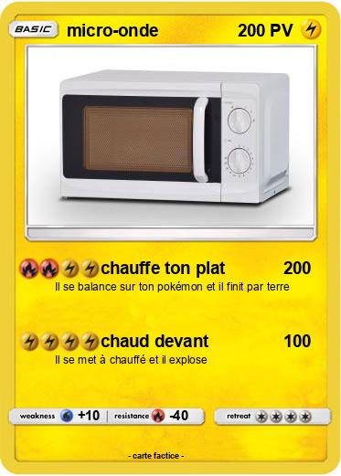 Pokemon micro-onde