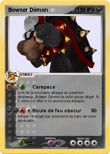 Pokemon Bowser Démon