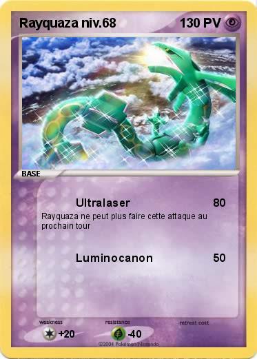 Pokemon Rayquaza niv.68