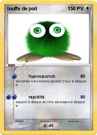 Pokemon touffe de poil