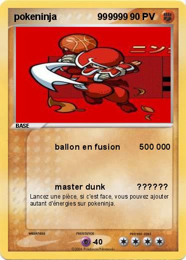 Pokemon pokeninja                999999