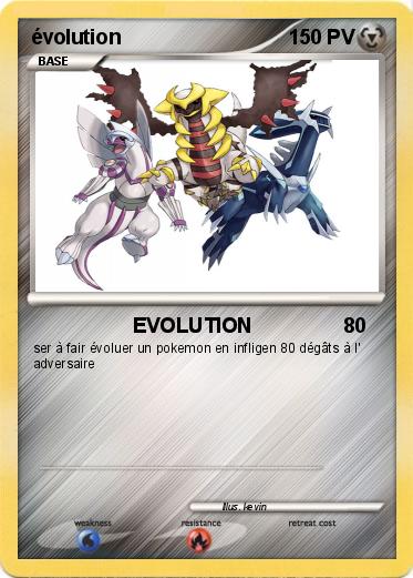 Pokemon évolution