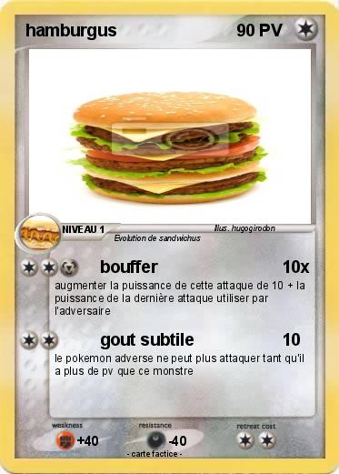 Pokemon hamburgus