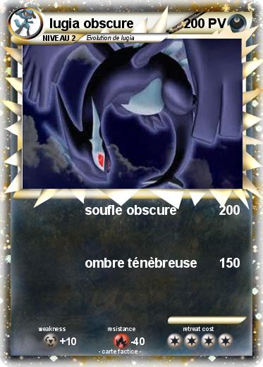 Pokemon lugia obscure