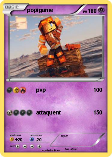 Pokemon popigame