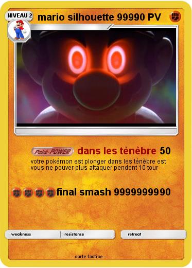 Pokemon mario silhouette 9999