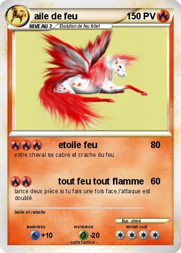 Pokemon aile de feu