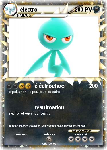 Pokemon éléctro