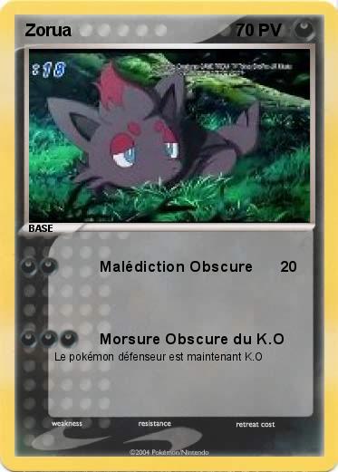 Pokemon Zorua 