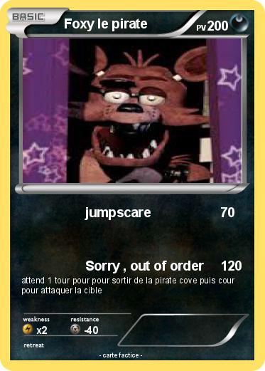 Pokemon Foxy le pirate