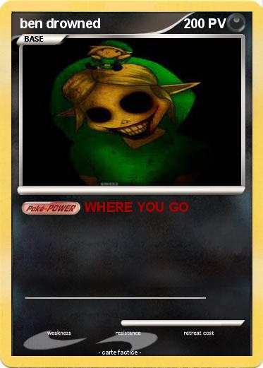 Pokemon ben drowned