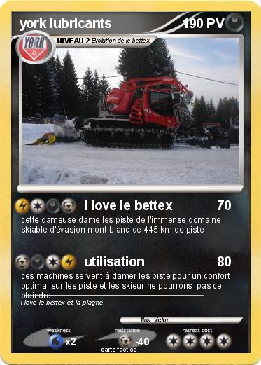 Pokemon york lubricants