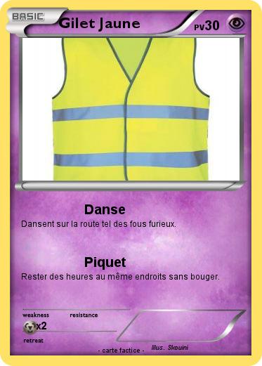 Pokemon Gilet Jaune