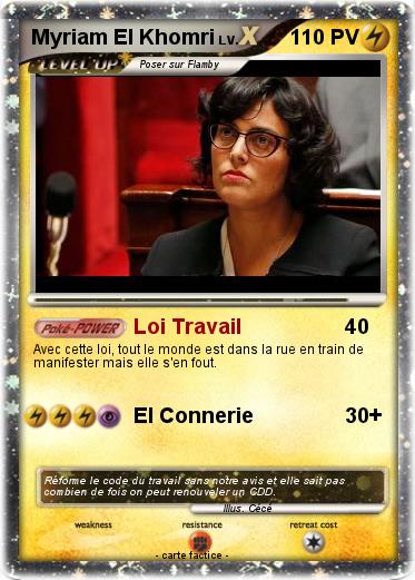 Pokemon Myriam El Khomri
