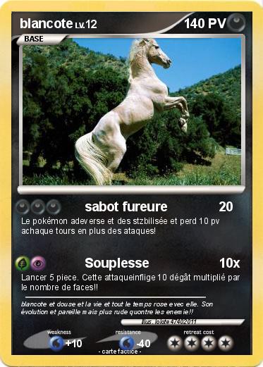 Pokemon blancote