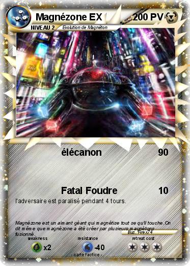 Pokemon Magnézone EX