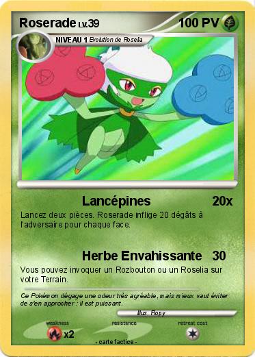 Pokemon Roserade