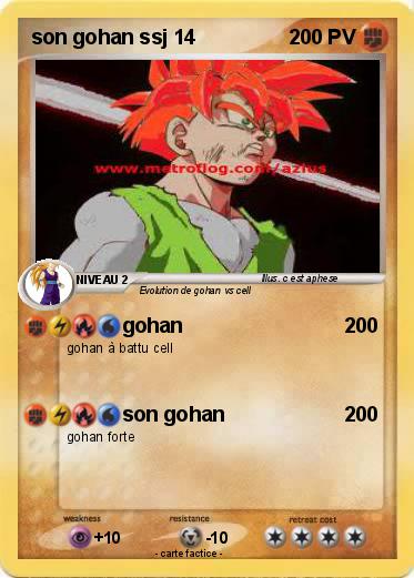 Pokemon son gohan ssj 14