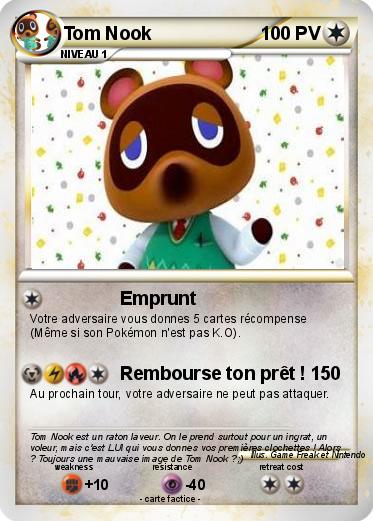 Pokemon Tom Nook