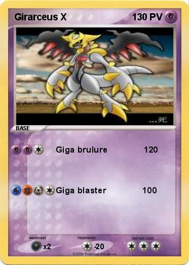 Pokemon Girarceus X