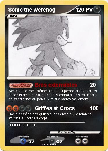 Pokemon Sonic the werehog