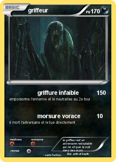 Pokemon griffeur