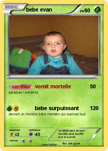 Pokemon bebe evan