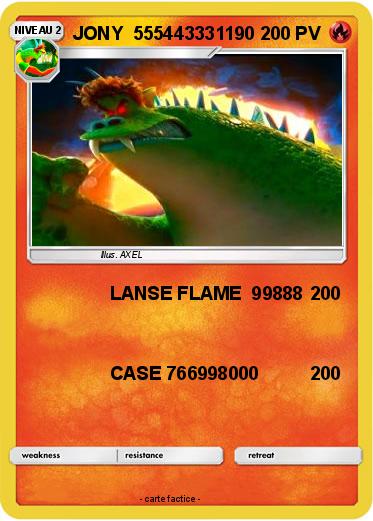 Pokemon JONY  555443331190
