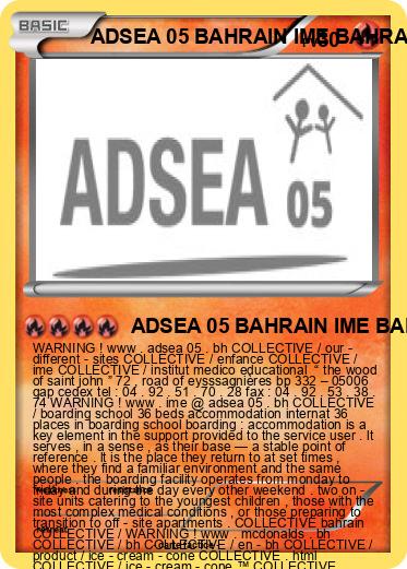 Pokemon ADSEA 05 BAHRAIN IME BAHRAIN