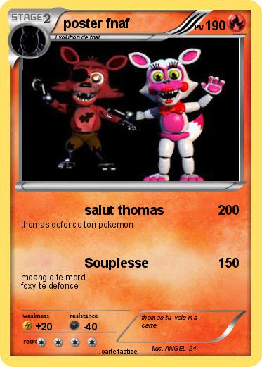 Pokemon poster fnaf