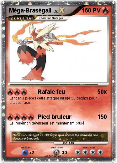 Pokemon Méga-Braségali