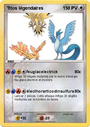 Pokemon Trios légendaires