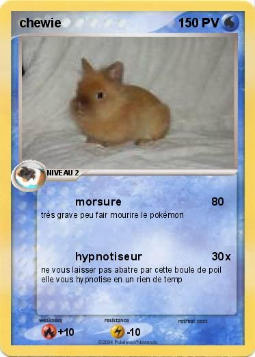 Pokemon chewie