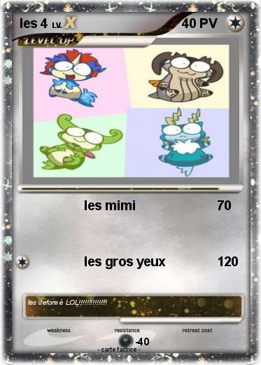 Pokemon les 4
