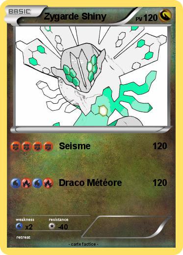 Pokemon Zygarde Shiny