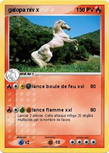 Pokemon galopa niv x