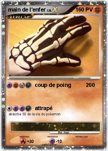 Pokemon main de l'enfer