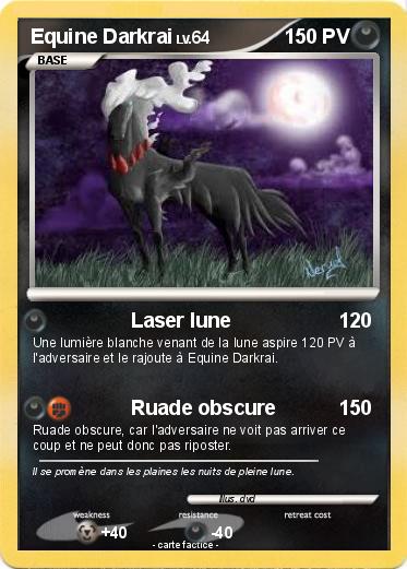 Pokemon Equine Darkrai