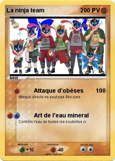 Pokemon La ninja team
