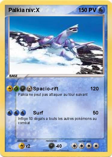 Pokemon Palkia niv:X
