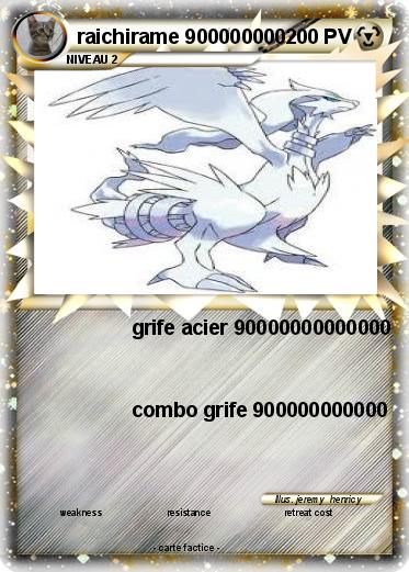Pokemon raichirame 900000000