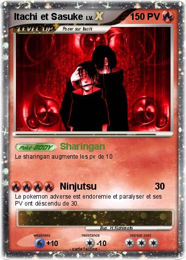 Pokemon Itachi et Sasuke