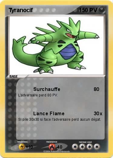 Pokemon Tyranocif