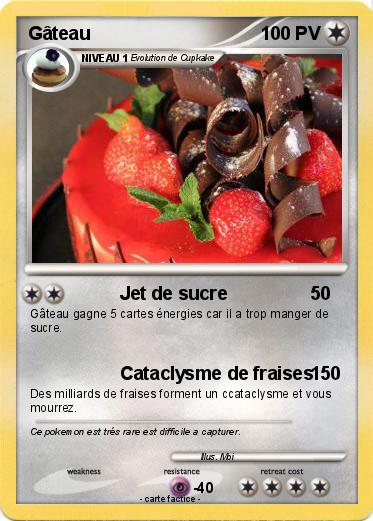 Pokemon Gâteau