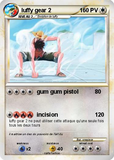 Pokemon luffy gear 2