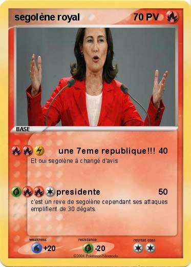 Pokemon segolène royal