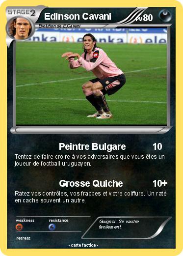 Pokemon Edinson Cavani