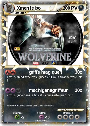 Pokemon Xmen le bo