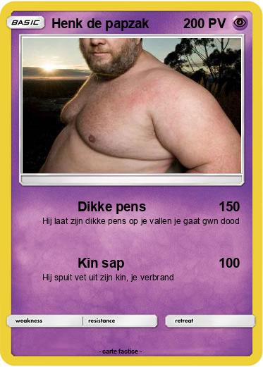 Pokemon Henk de papzak